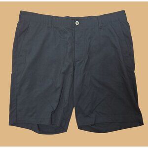 Under Armour Mens Black HeatGear Golf Shorts 40